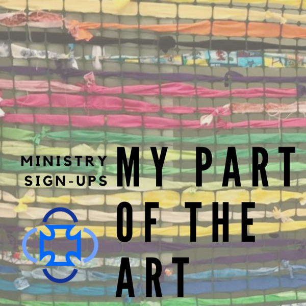 Wednesday Word from Rev. Grace: ​My Part of the Art!
