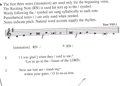 Music in Lent: Let's Sing the Psalms Together